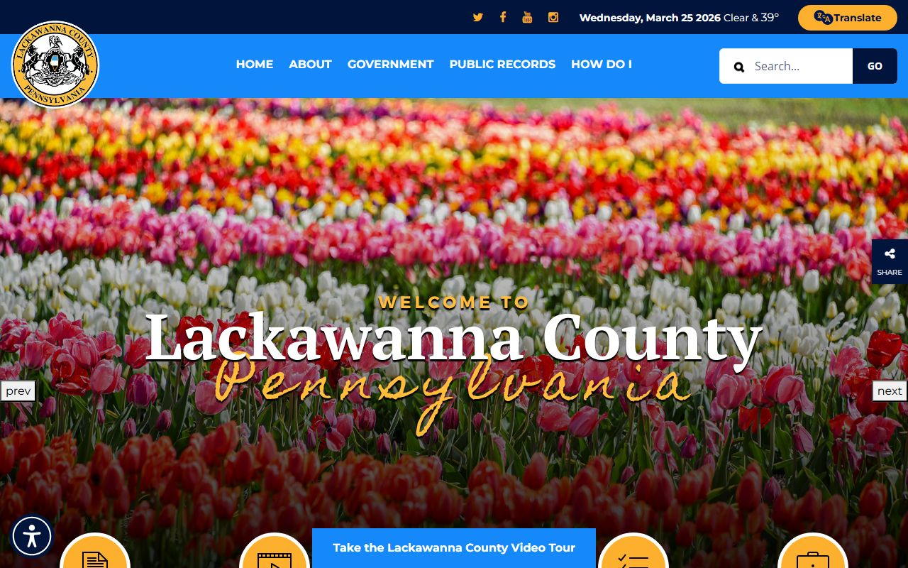 Lackawanna County Sheriff's Office in Scranton for booking reports