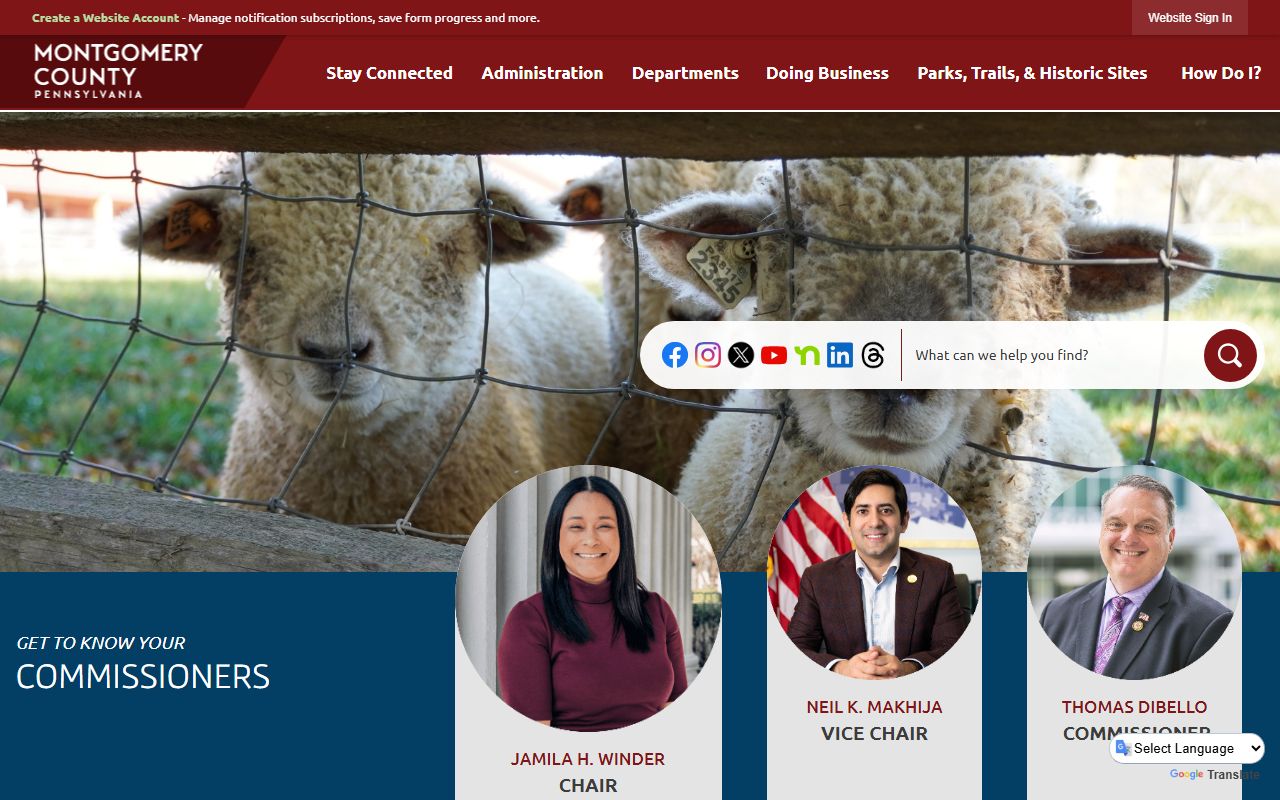 Montgomery County Sheriff's Office website for booking reports and arrest records