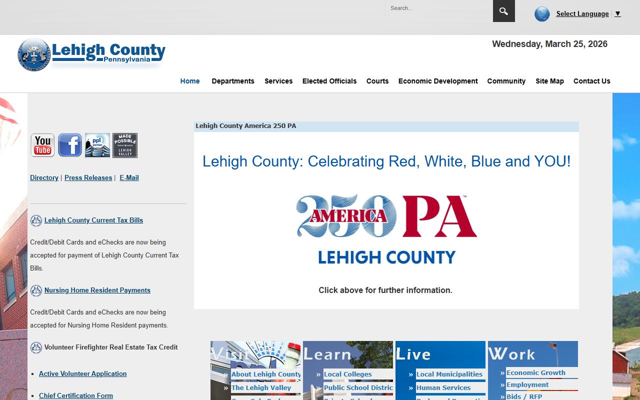 Lehigh County Sheriff booking reports and warrant information in Allentown Pennsylvania